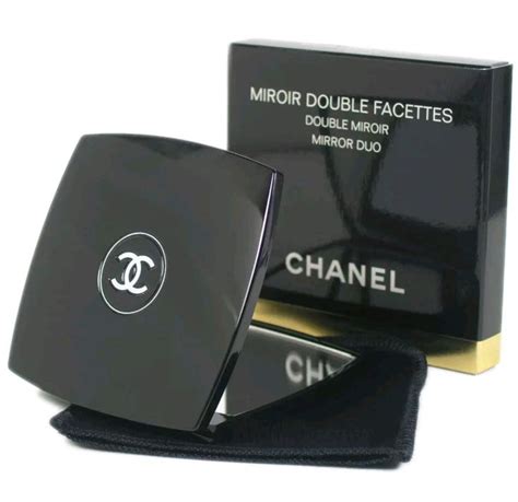 chanel double face mirror|chanel hand held mirror.